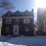 Ice Dam removal projects in WNY photo of home with steamed roof