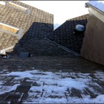 Ice Dam Removal After, Roof ice and snow removal