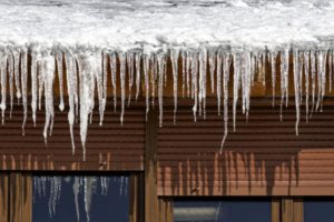 ice dams removed, ice dam removal project