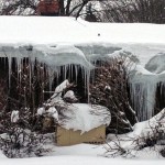ice dam removal project in Utah