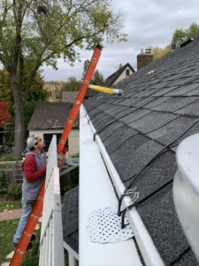 Roof Heat Cable Installation