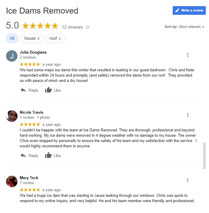 5 Star Customer Reviews Photo