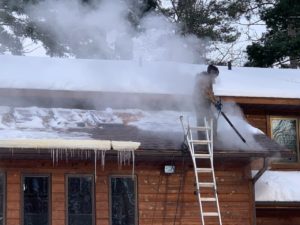 Steam Ice Dam Removal Services