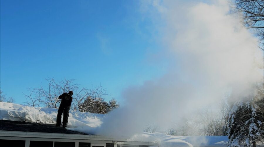 Ice Dams Removed