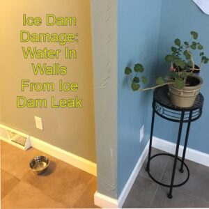 Ice Dam Leak & Damage Warning Signs | Ice Dam Water Damage